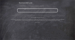 Desktop Screenshot of freeware4all.com